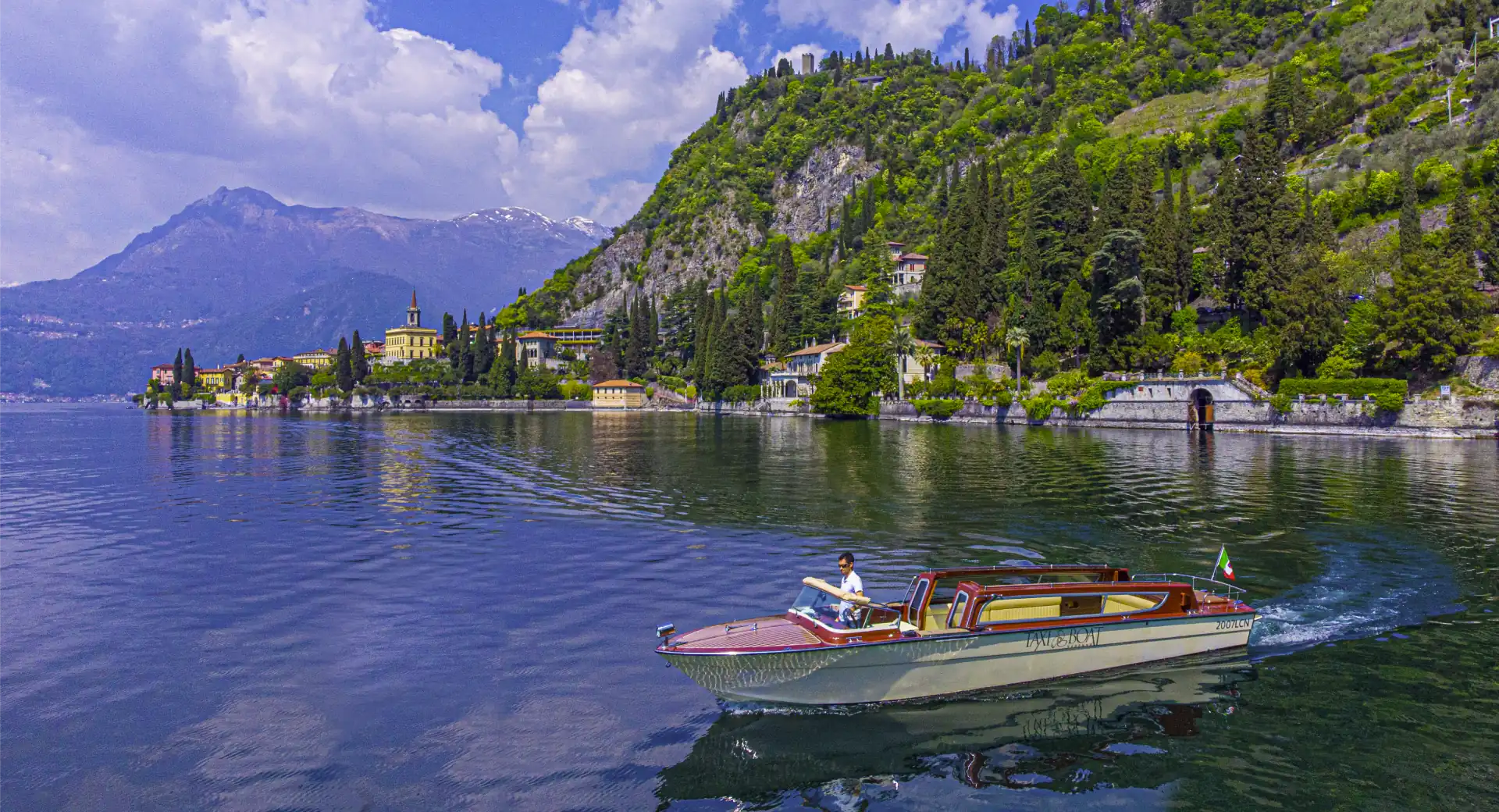 TaxiBoatVarenna - Luca on Lake Como